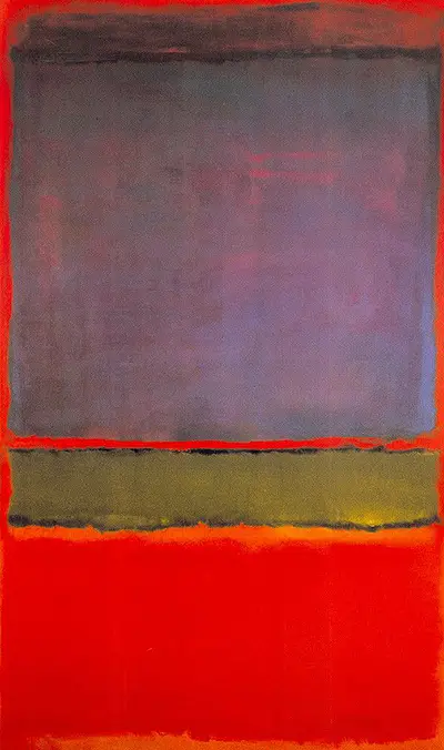 No. 6 (Violet, Green and Red) Mark Rothko
